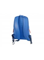 Blue Backpack Leather Tennis Bag