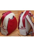 Pickleball bag red tennis backpack