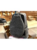 Diamond Crystal Backpack Gray Tennis Bag