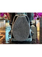 Diamond Crystal Backpack Gray Tennis Bag