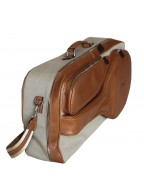 Grain Leather 6 Racket Tennis Bag