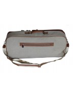 Grain Leather 6 Racket Tennis Bag