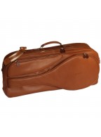 Brown Leather Tennis Bag