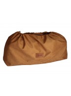 Brown Leather Tennis Bag